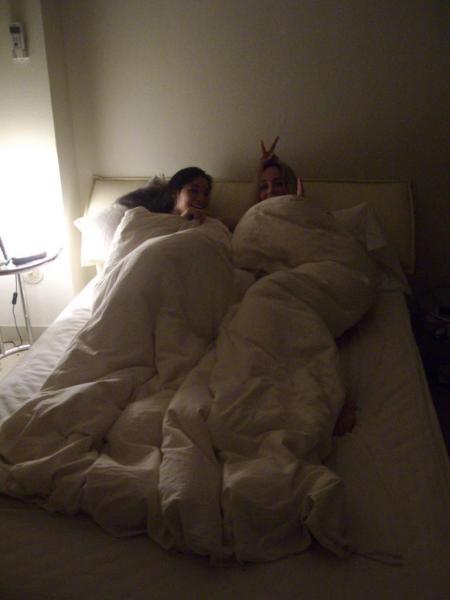 ha un vrai lit enfin!!